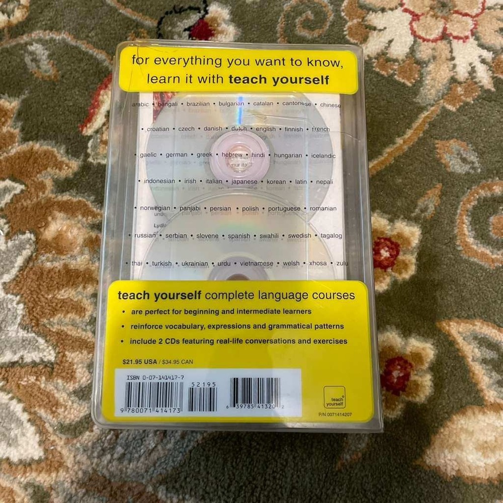 Teach Yourself Italian Complete Language Course 2 CDs Illustrated Book